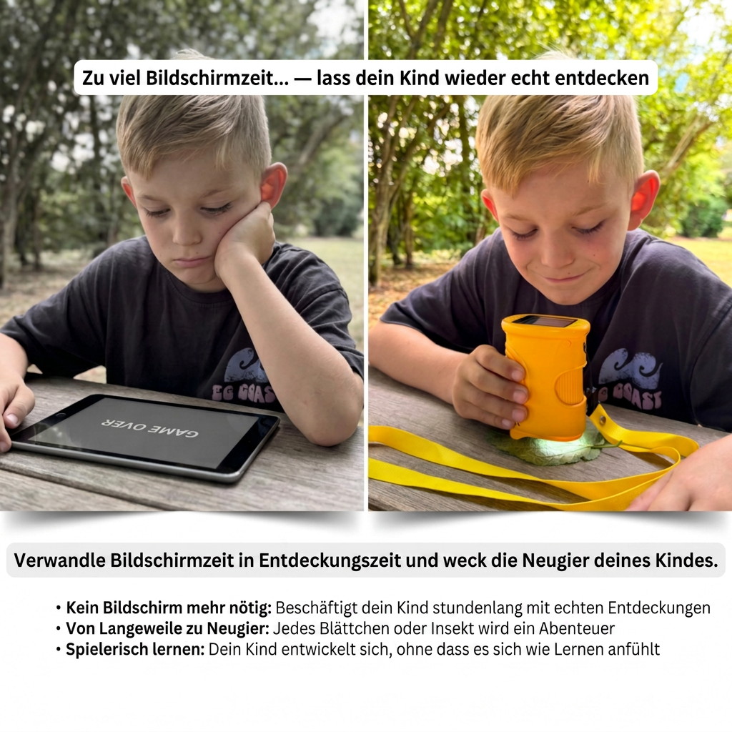 Abenteuer-Mikroskop Bildschirmzeit DE