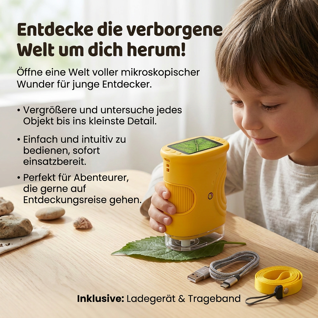 Abenteuer-Mikroskop verborgene Welt DE