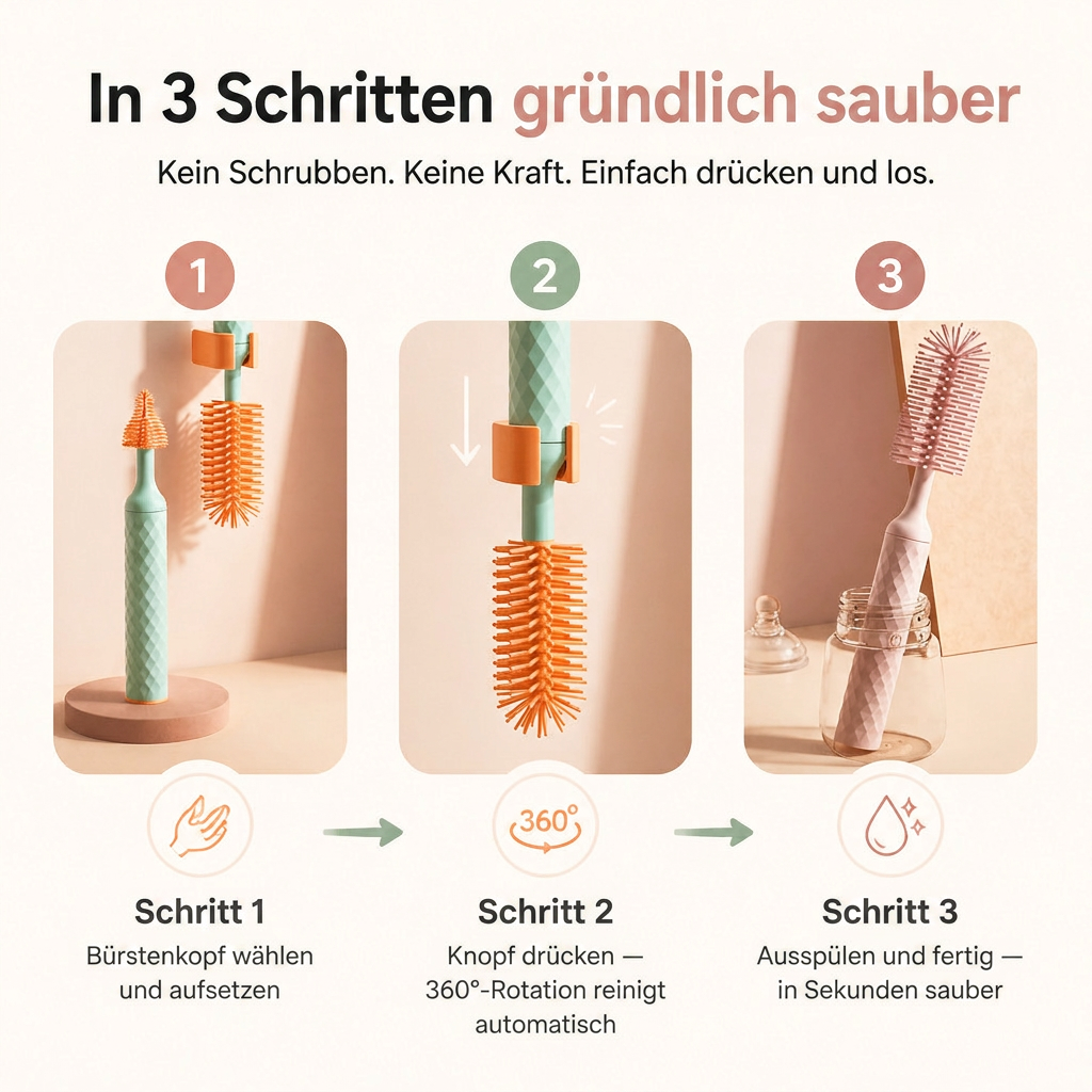 FlexiClean Schritte DE