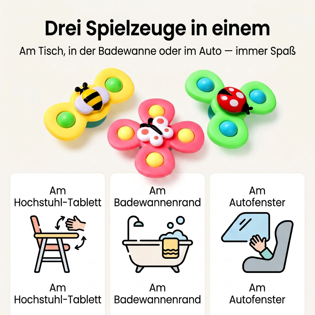 HappySpin drei in einem DE