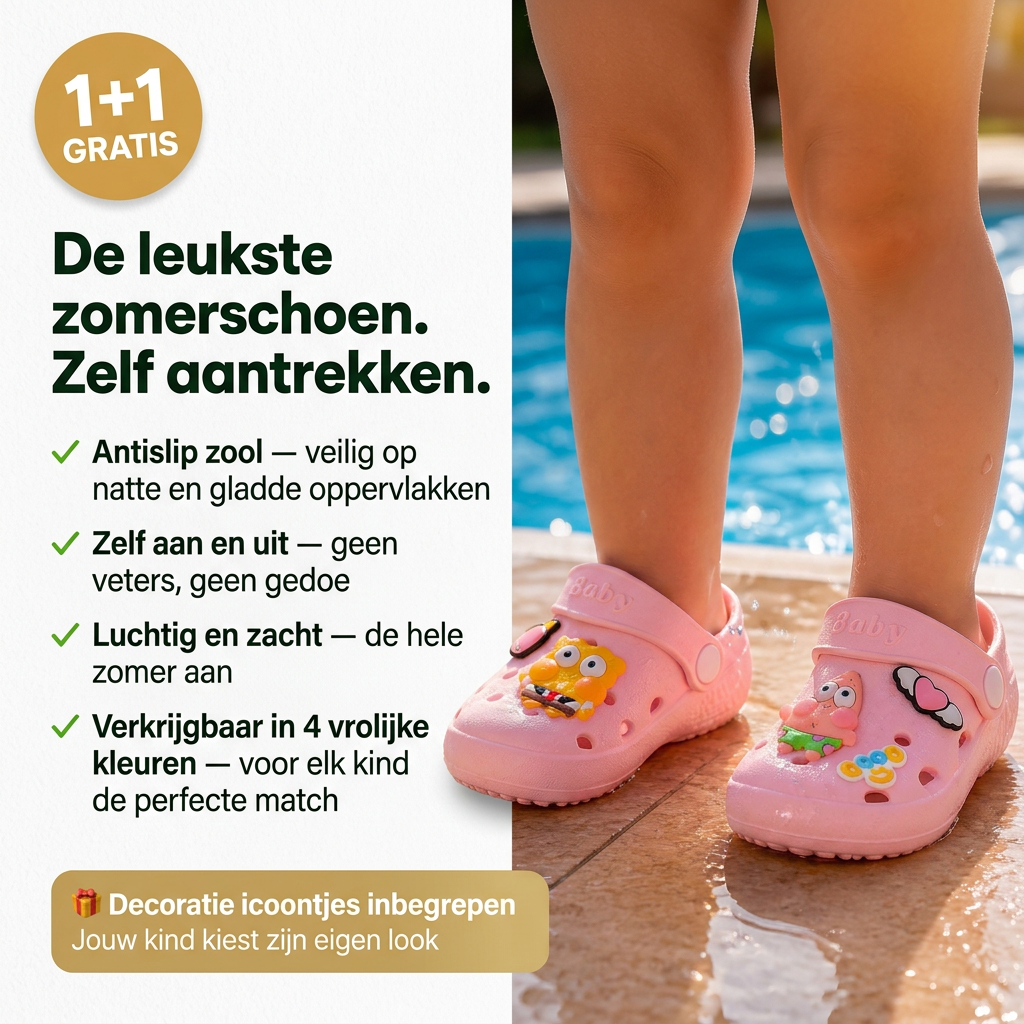 KidsClogs™ Rutschfeste Sommersandalen