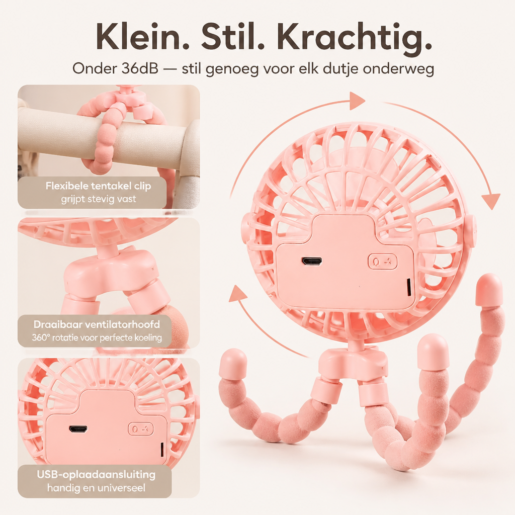 BreezyBuddy™ Kühl unterwegs. Immer und überall.