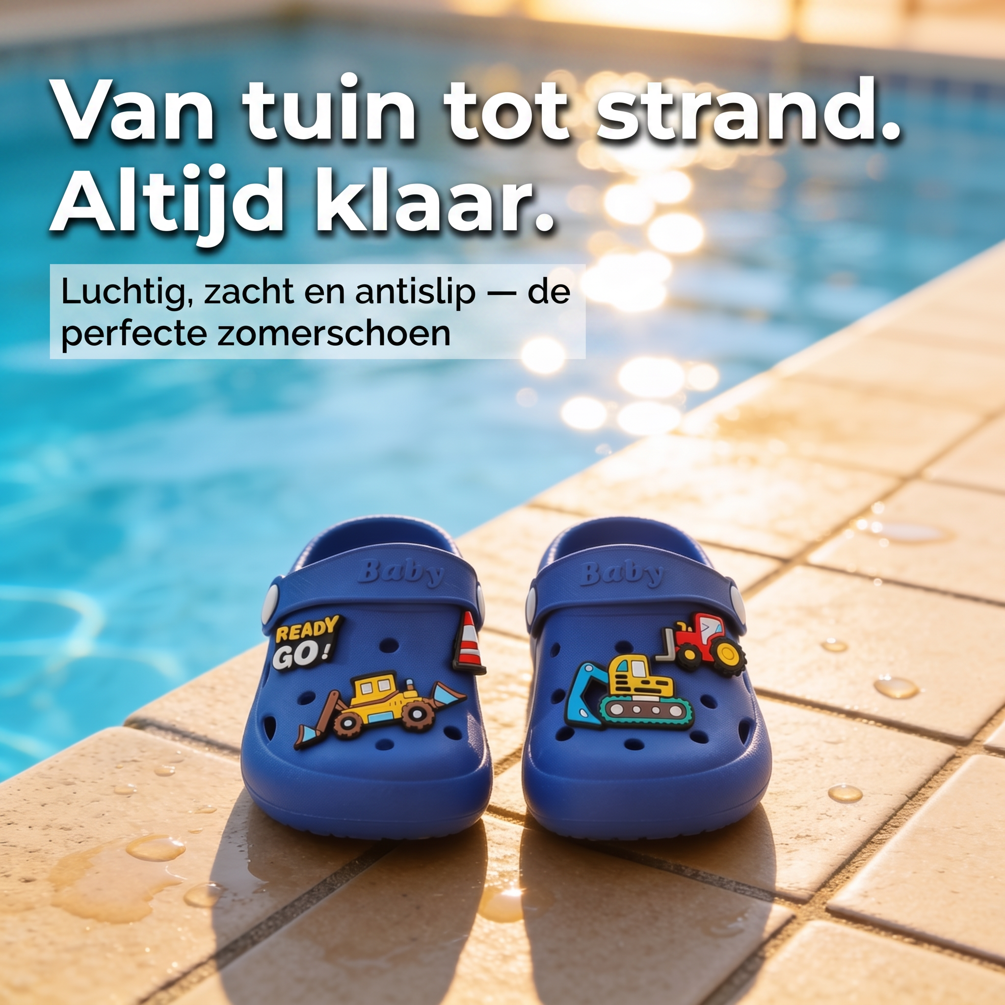 KidsClogs™ Rutschfeste Sommersandalen
