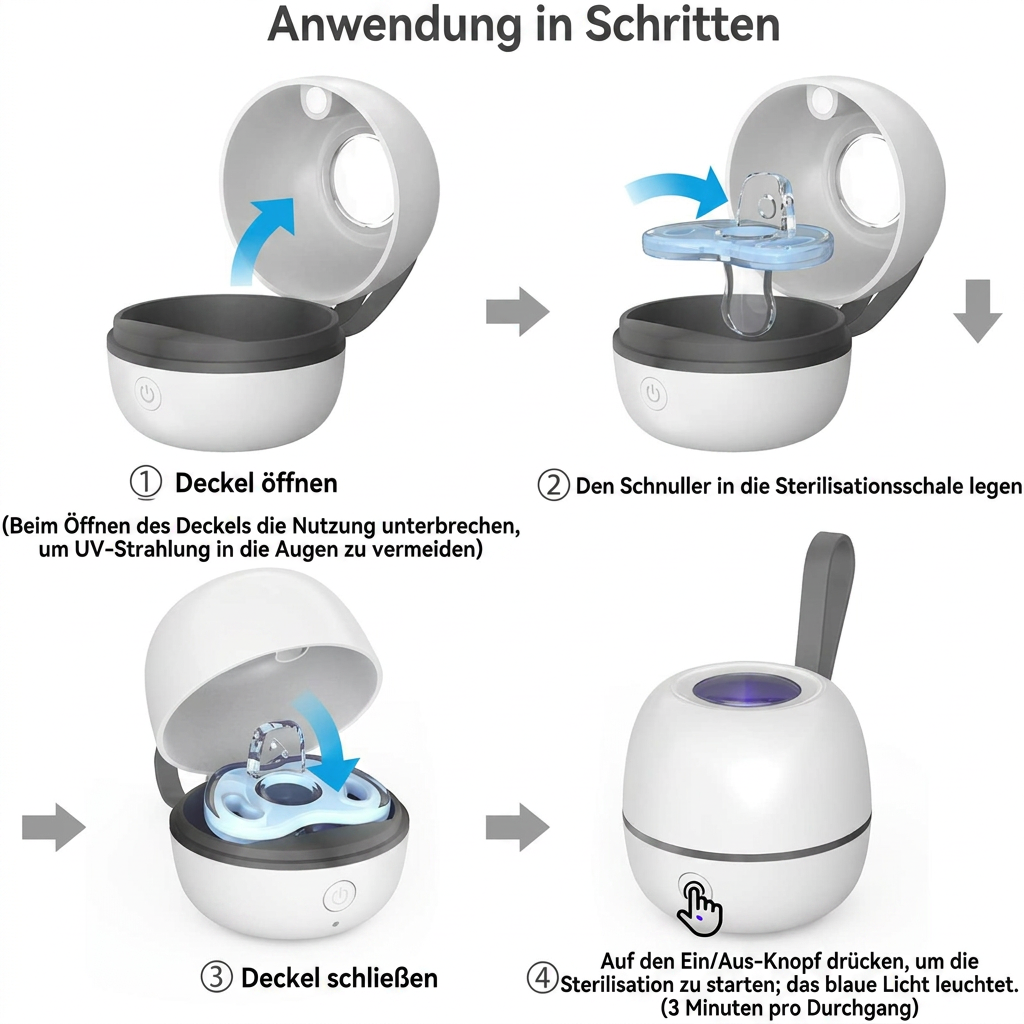 BabyClean Anwendung DE