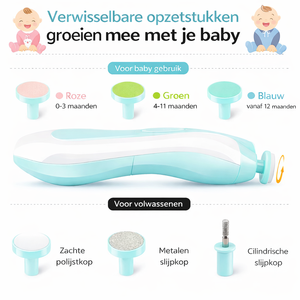 NailCare Pro™ | Sichere Pflege für die kleinsten Fingerchen