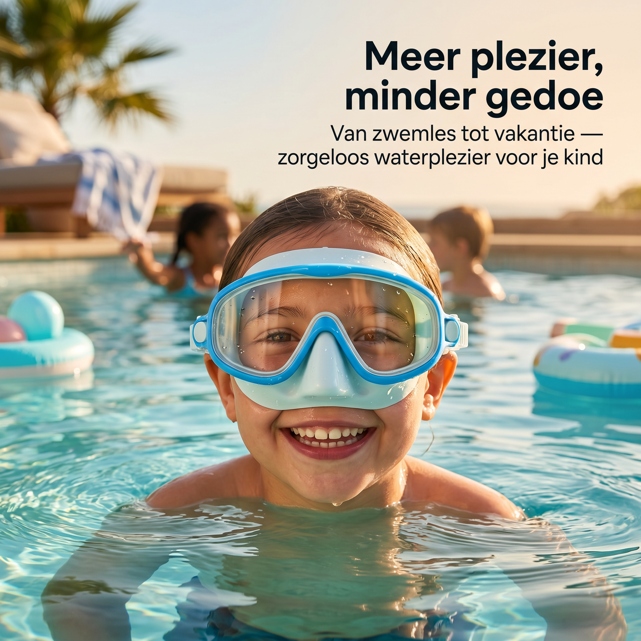 TauchFreund™ – Kinder-Taucherbrille mit Nasenabdeckung