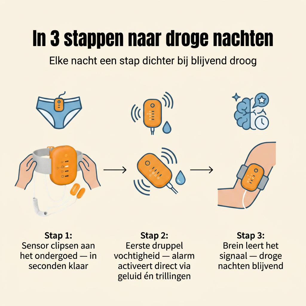 NachtWächter™ – Trockene Nächte. Für dein Kind und für dich.