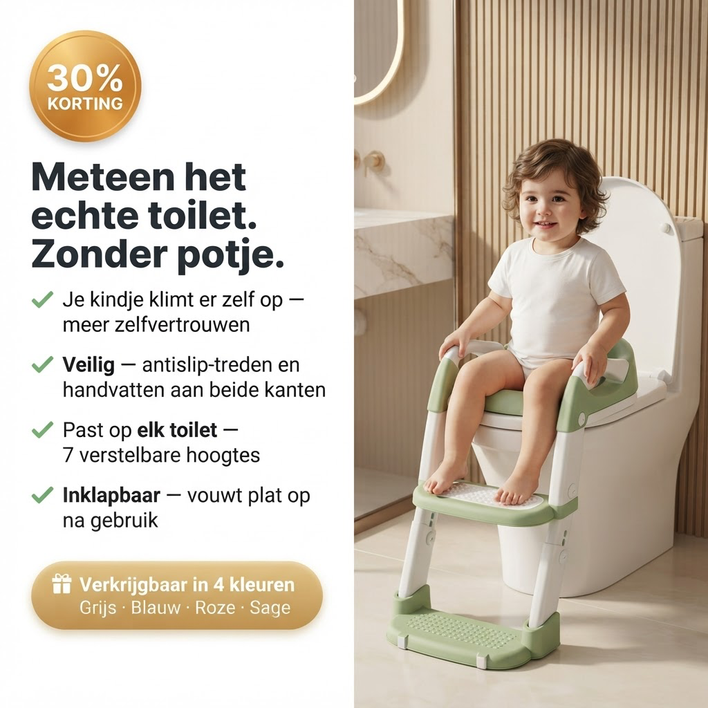 PottyStep™ Toilettentrainer für Kleinkinder