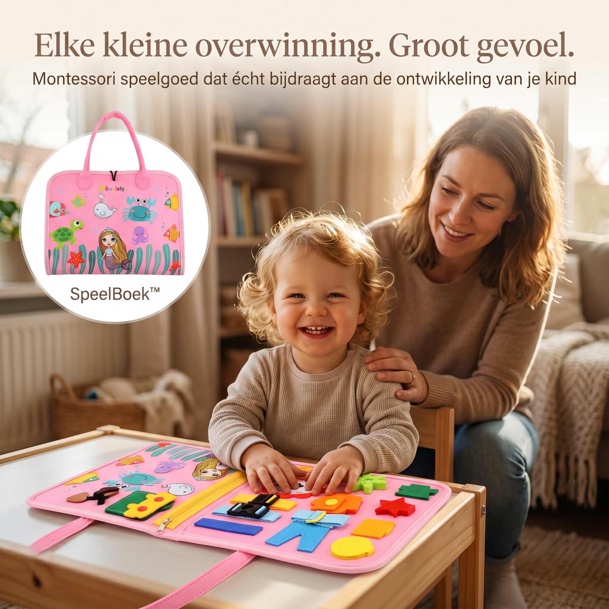 BusyBook™ – Lernen durch Spielen. Jede Seite eine neue Entdeckung.