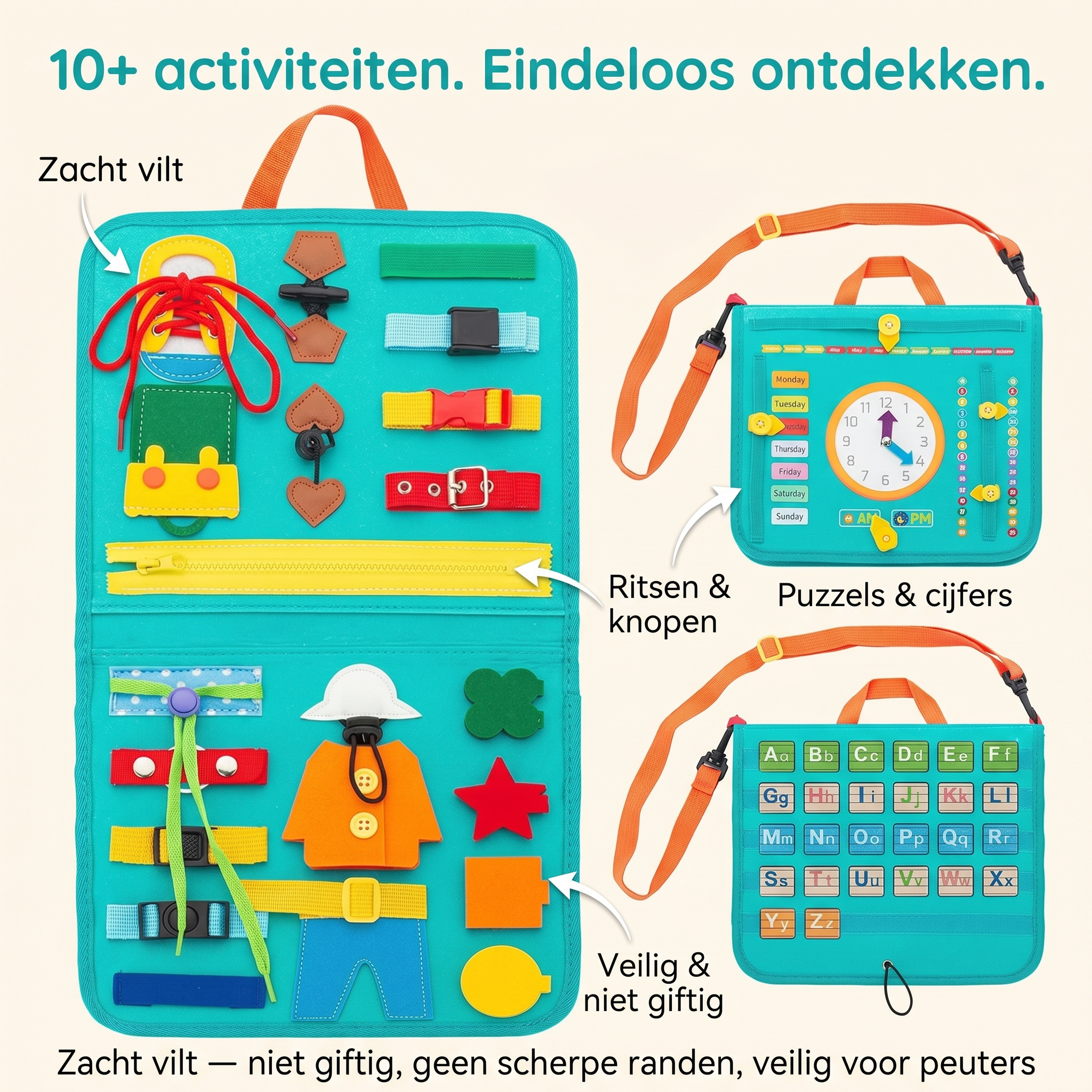 BusyBook™ – Lernen durch Spielen. Jede Seite eine neue Entdeckung.