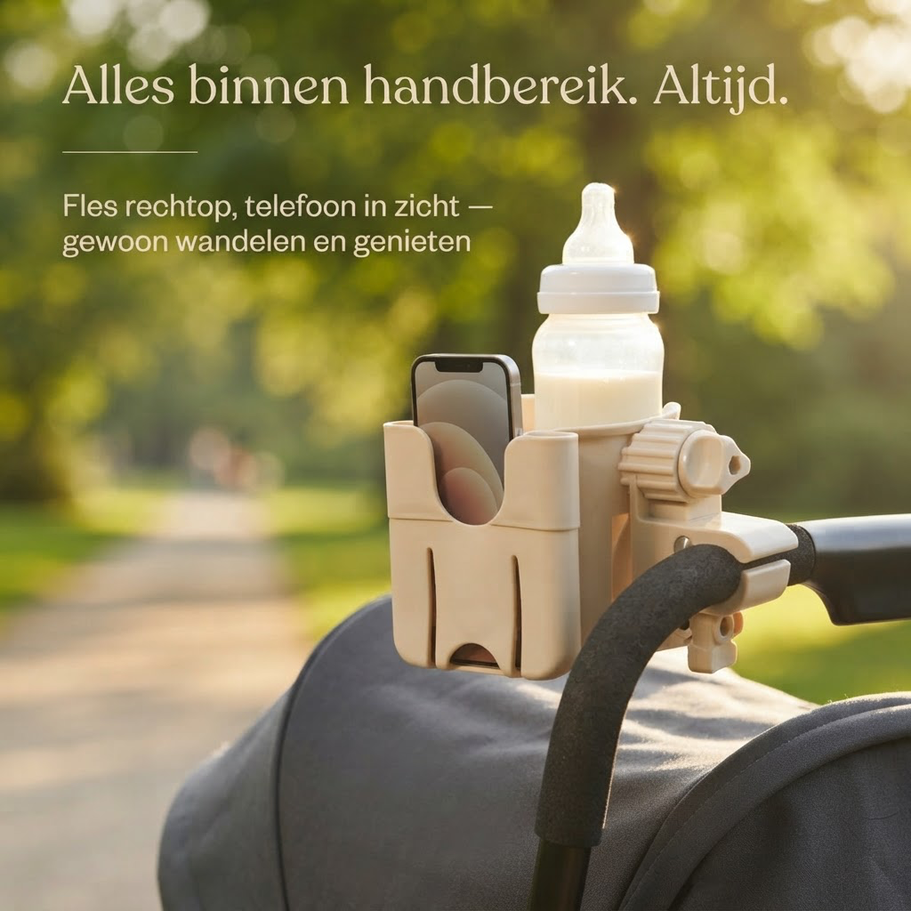 BuggyBuddy™ | Die Flasche immer griffbereit.