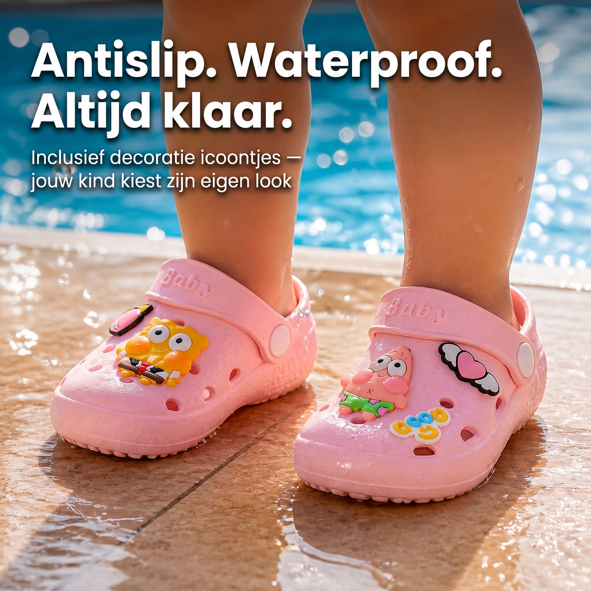 KidsClogs™ Rutschfeste Sommersandalen